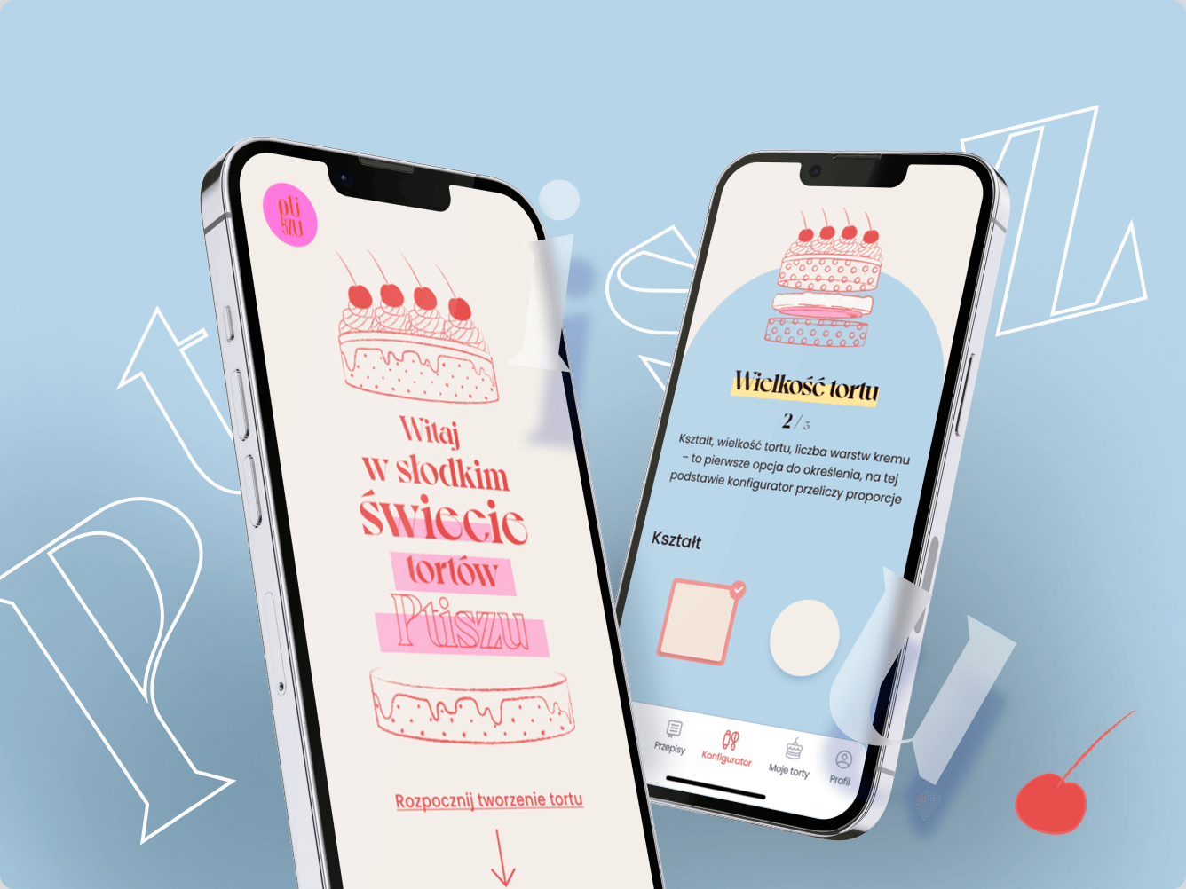 Stworzyliśmy aplikację webową, która za pomocą konfiguratora tworzy torty!